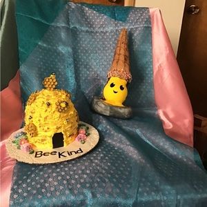 Fake Bakes- Honeycomb & Melting Ice Cream